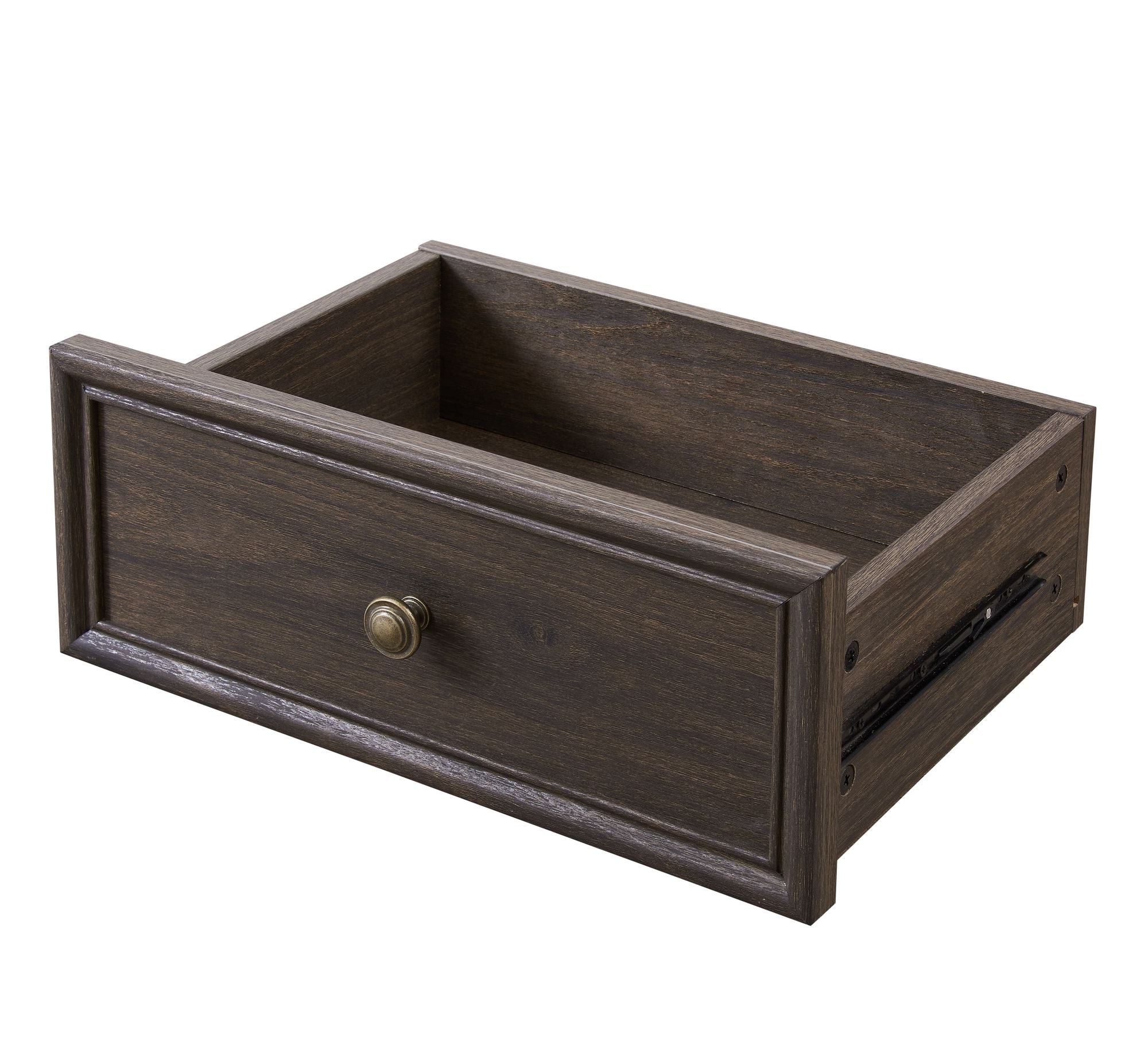 Classical Farmhouse Glass-Door Storage Cabinet