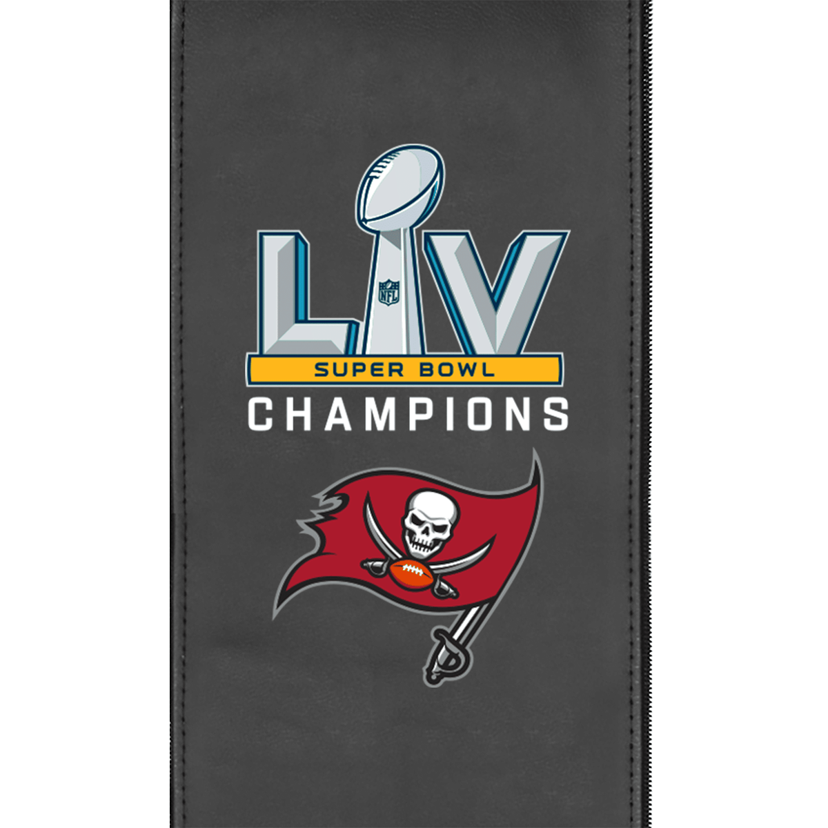 Tampa Bay Buccaneers Super Bowl LV Logo Loveseat