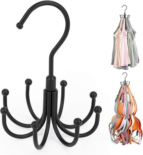 Two Rotatable Hangers Keep Tank Tops and Sports Bras Within Reach
