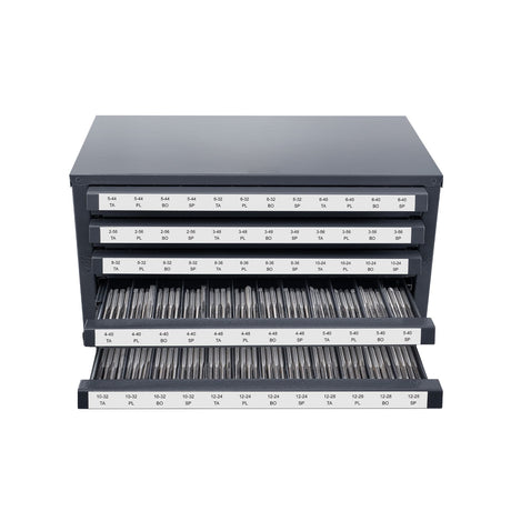 Five-Drawer Tap Organizer Cabinet for Workshops