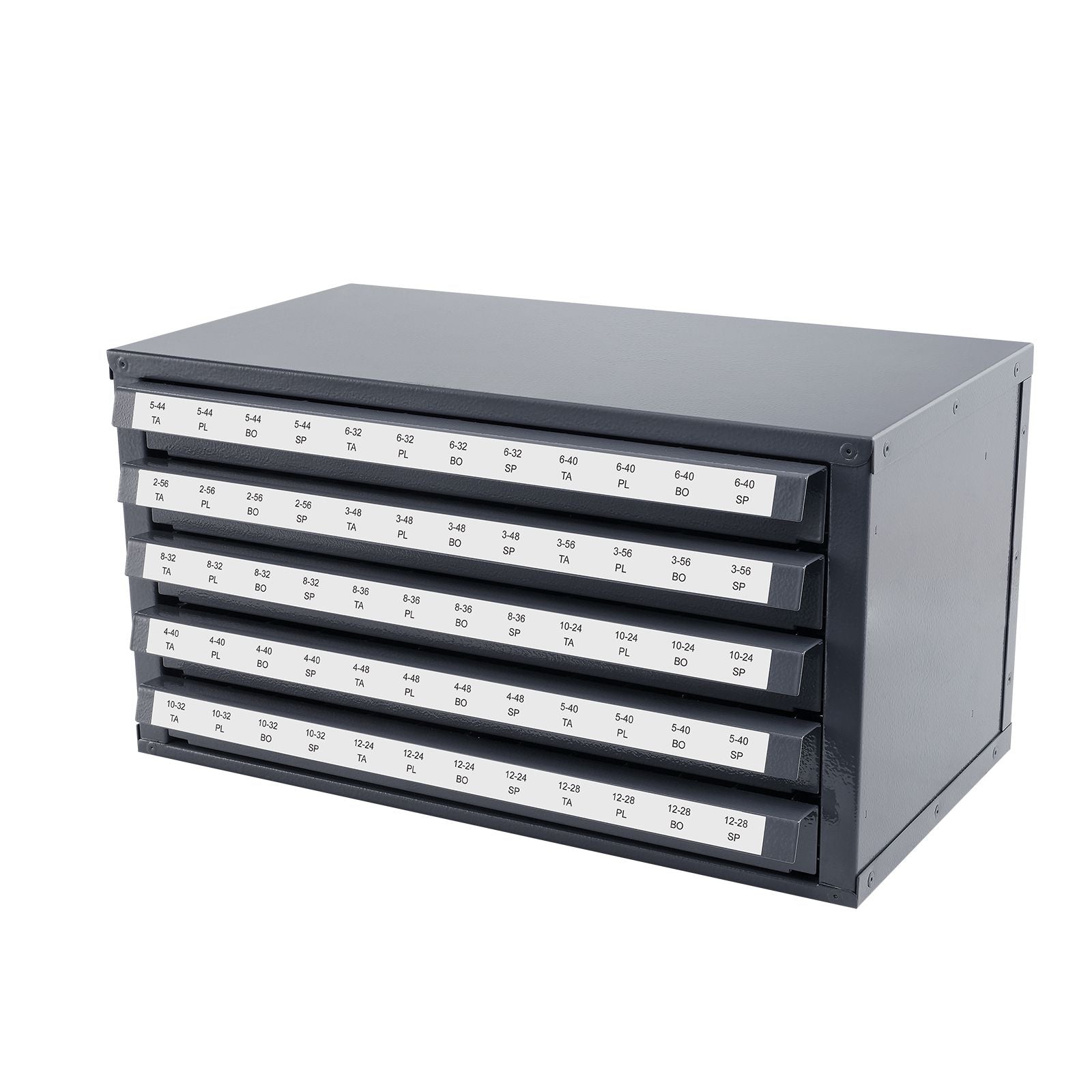 Five-Drawer Tap Organizer Cabinet for Workshops