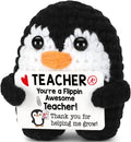 Positive Crochet Penguin Teacher Appreciation Gift