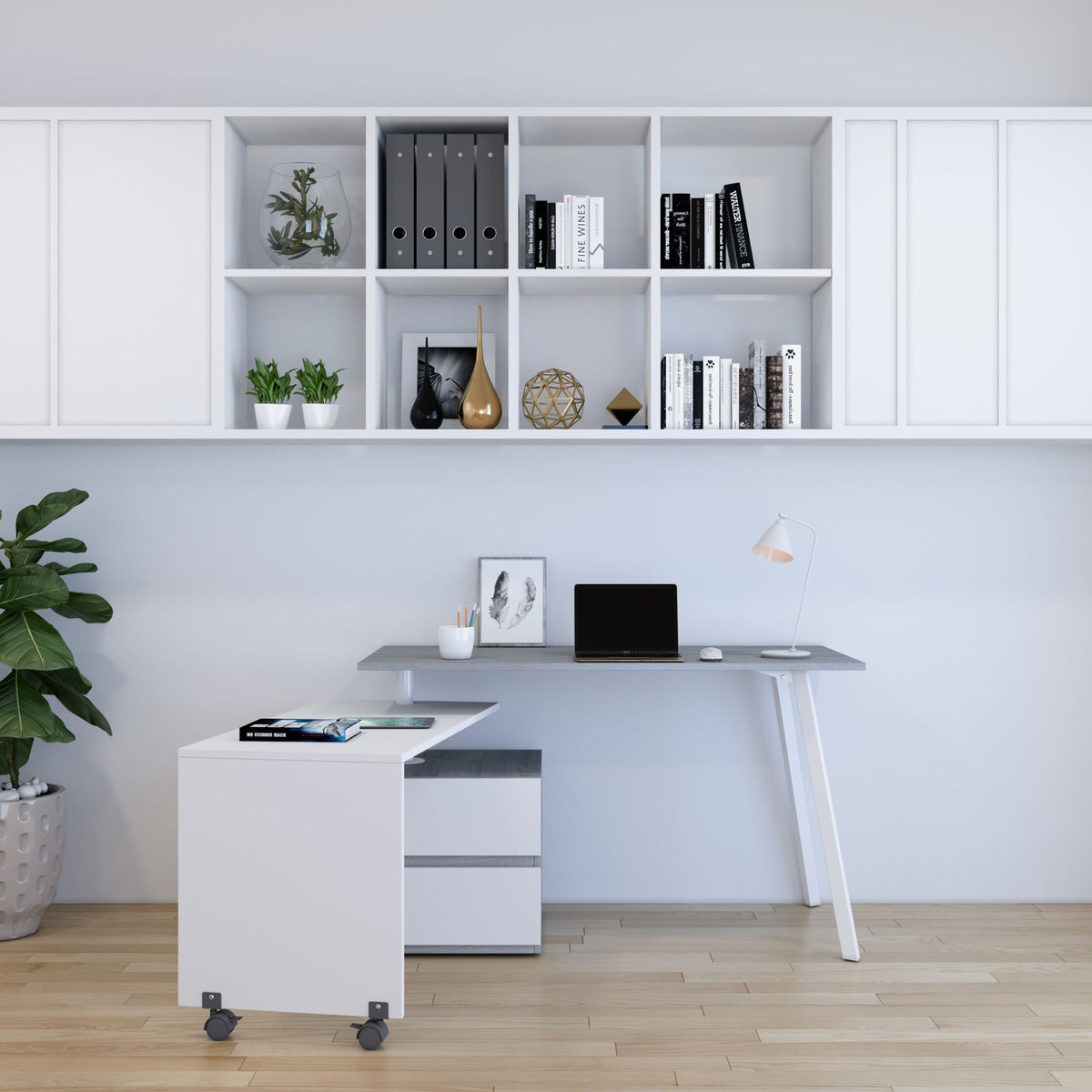 Techni Mobili Rotating Multi-Position Desk