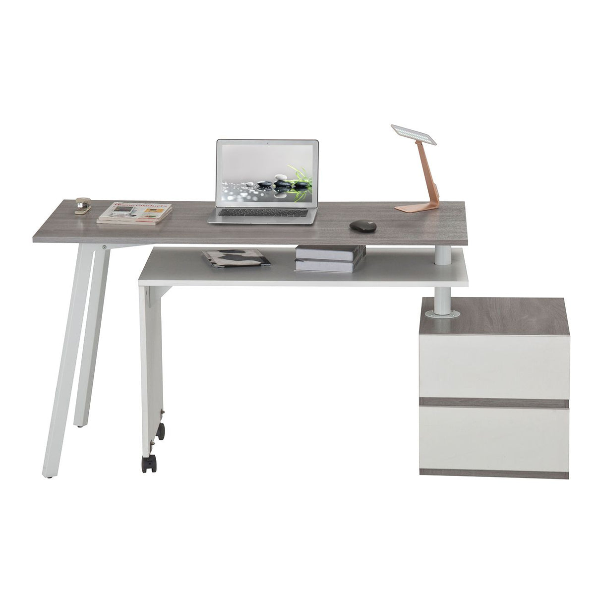 Techni Mobili Rotating Multi-Position Desk