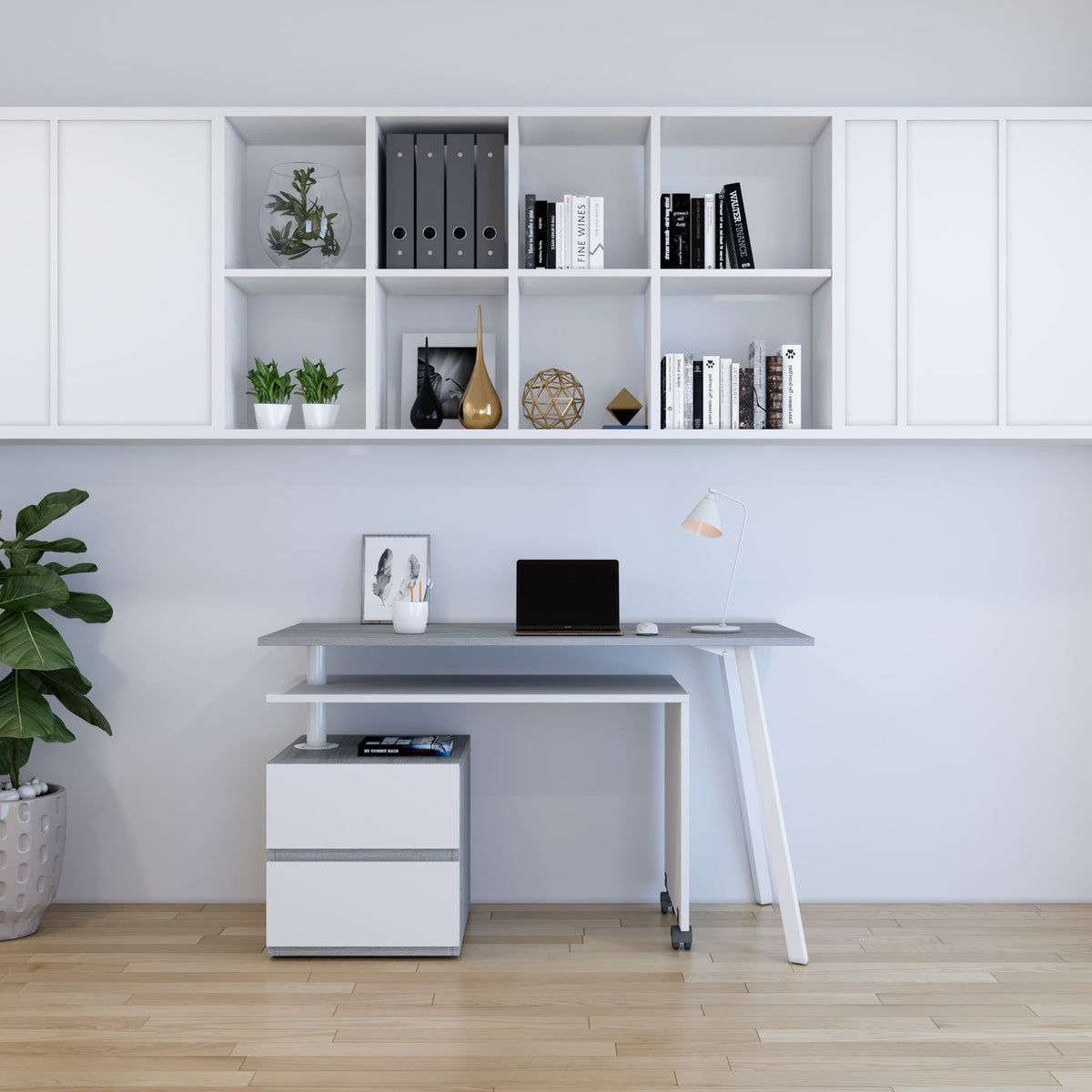 Techni Mobili Rotating Multi-Position Desk