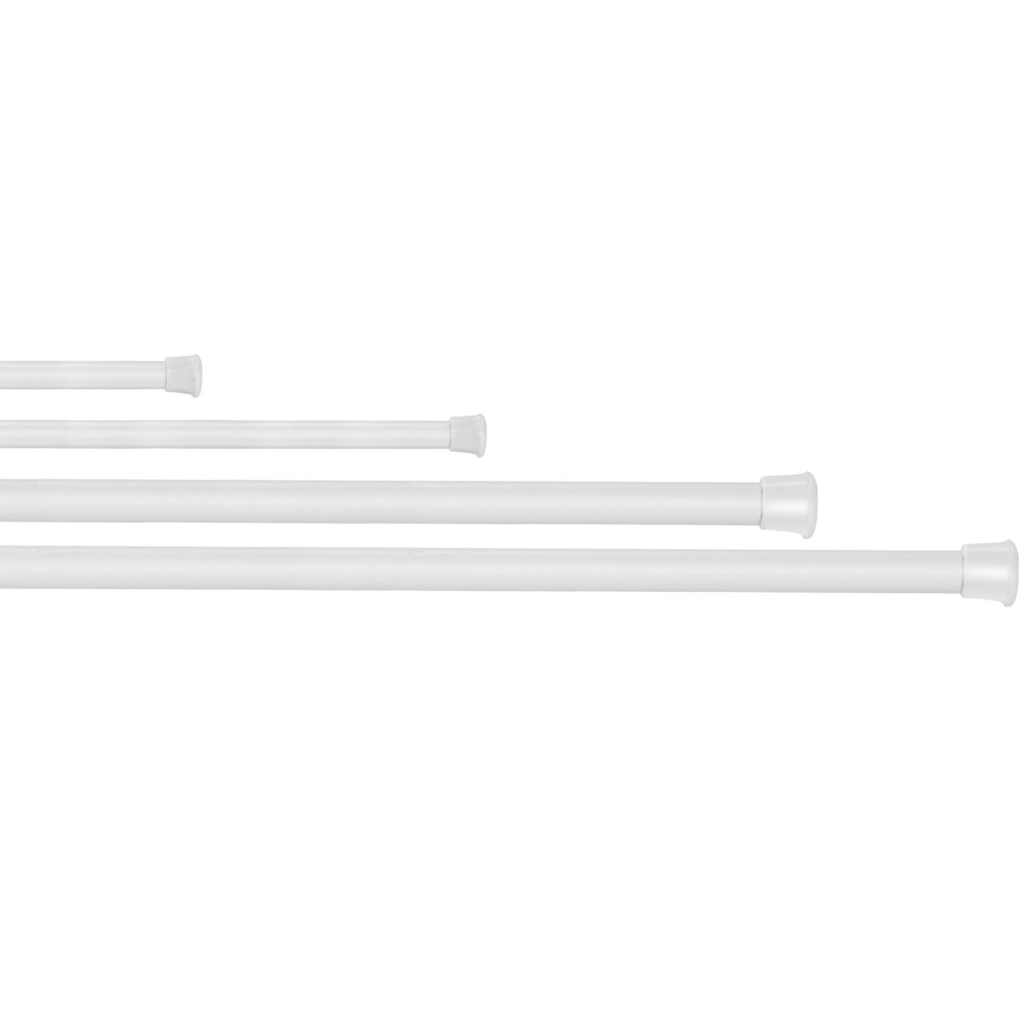 Adjustable Spring-Loaded Tension Curtain Rod