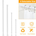 Adjustable Spring-Loaded Tension Curtain Rod