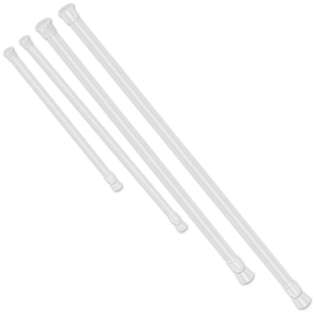 Adjustable Spring-Loaded Tension Curtain Rod