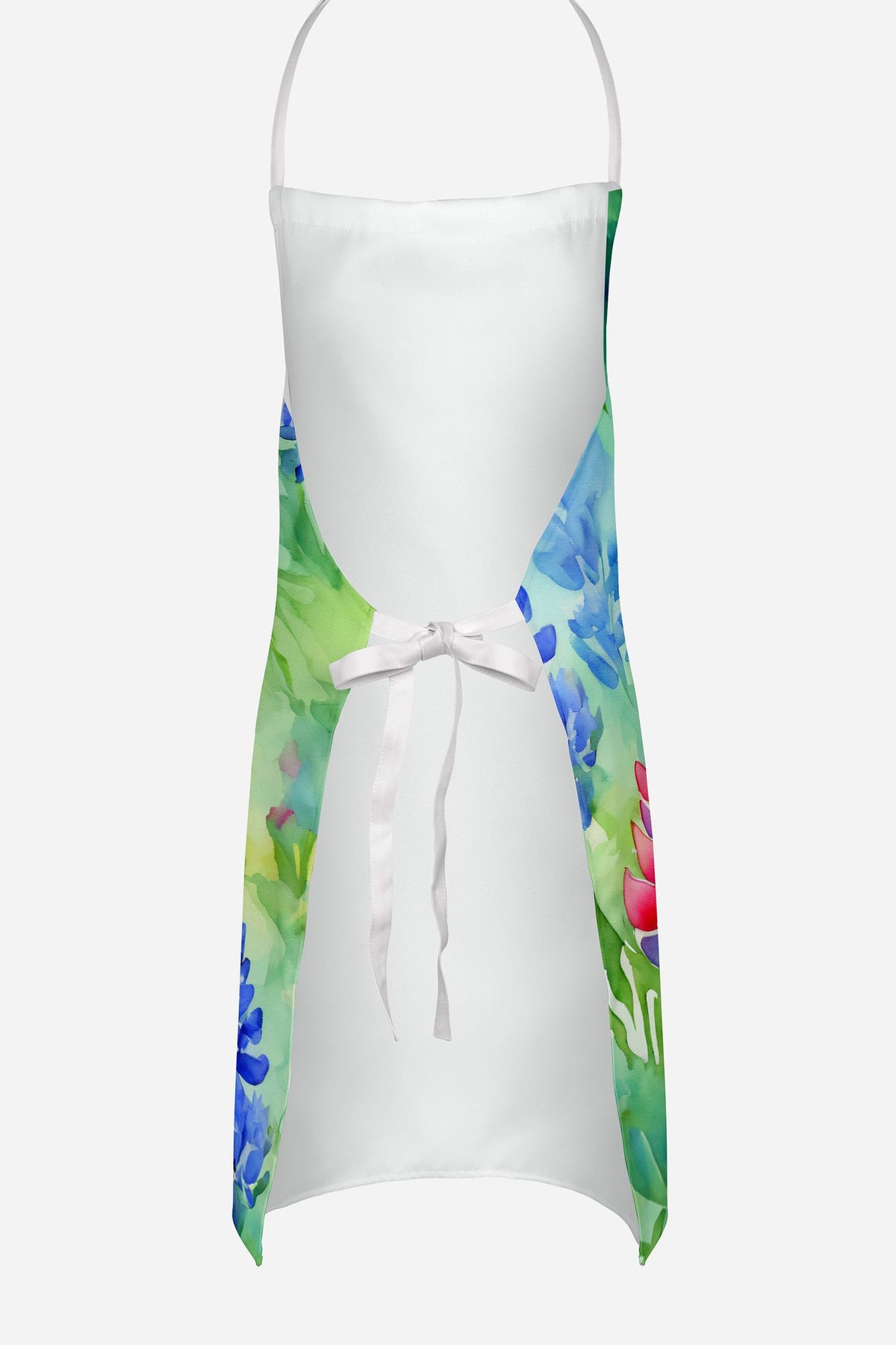 Texas Bluebonnets Watercolor Apron – Artistic Kitchen & Garden Apron