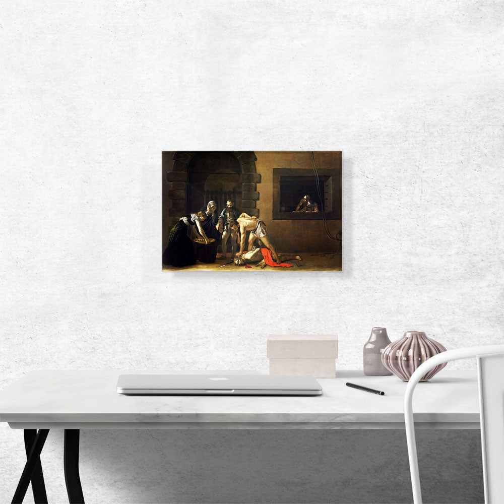 The Beheading of St John the Baptist Canvas Wall Art