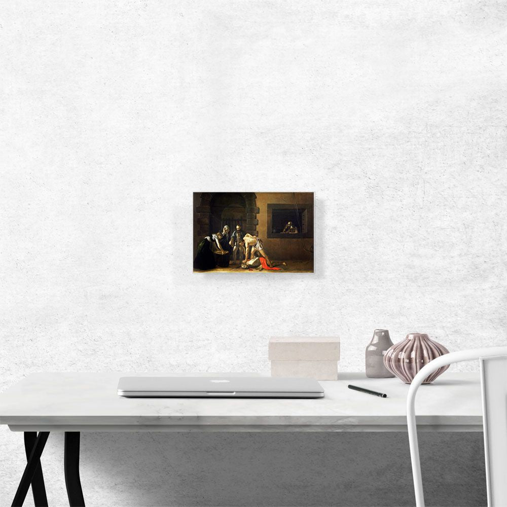 The Beheading of St John the Baptist Canvas Wall Art