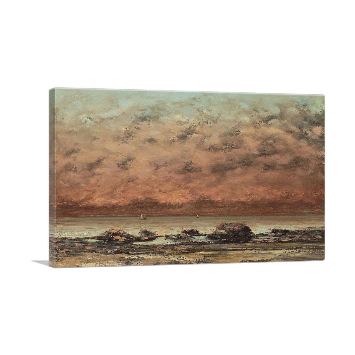 The Black Rocks At Trouville 1865