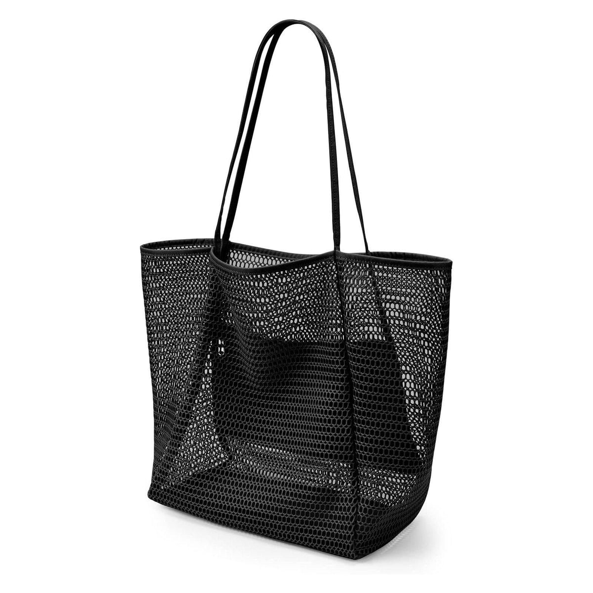 Foldable Mesh Beach and Shopping Tote