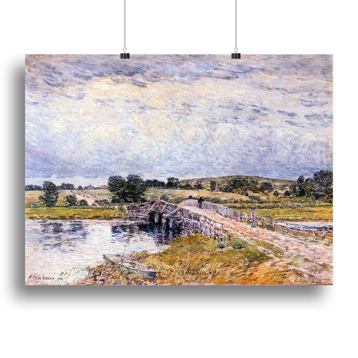 Hassam's The Bridge from Old Lyme Wall Art