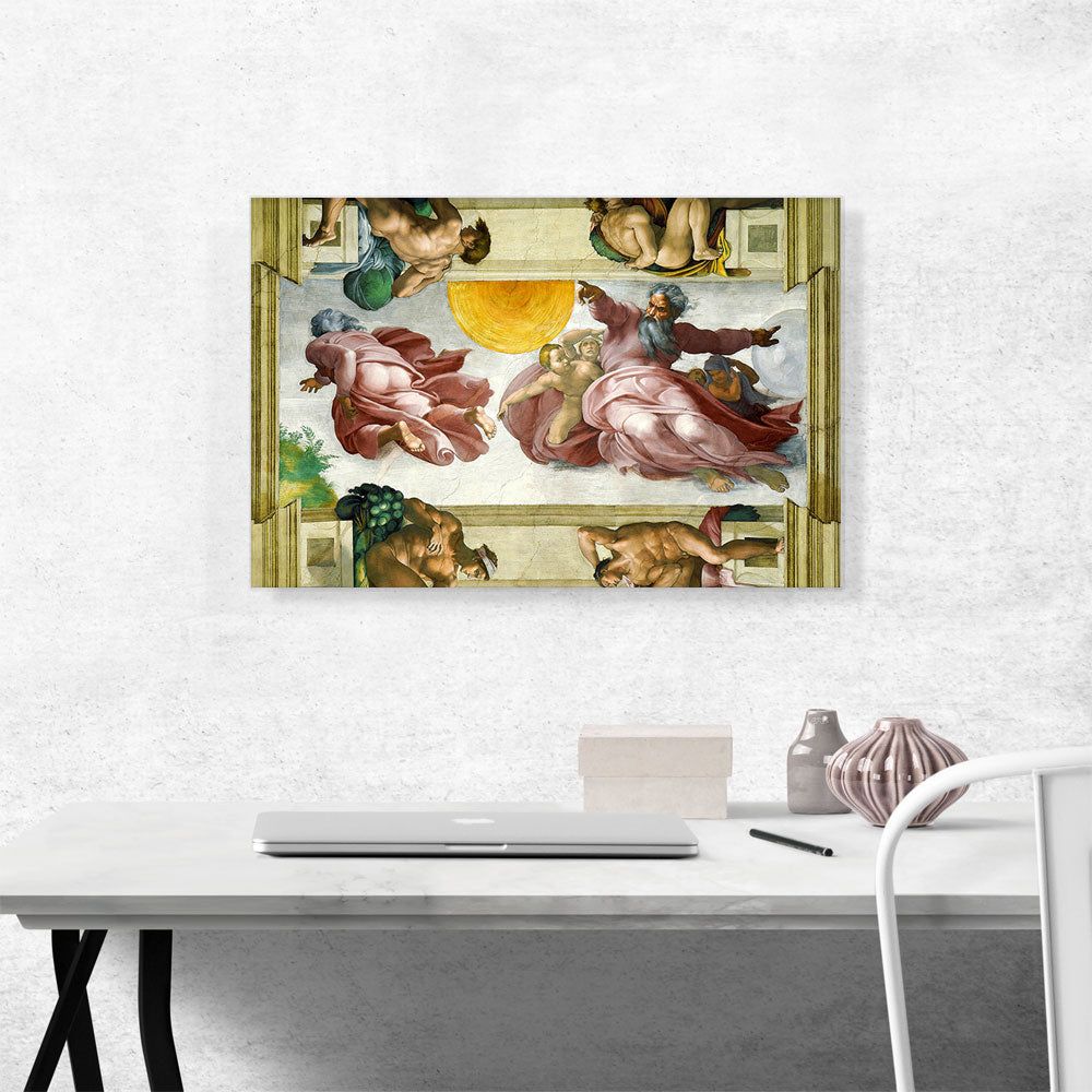 The Creation of the Sun, Moon and Vegetation 1511