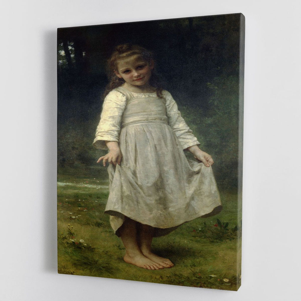 The Curtsey by Bouguereau Wall Art