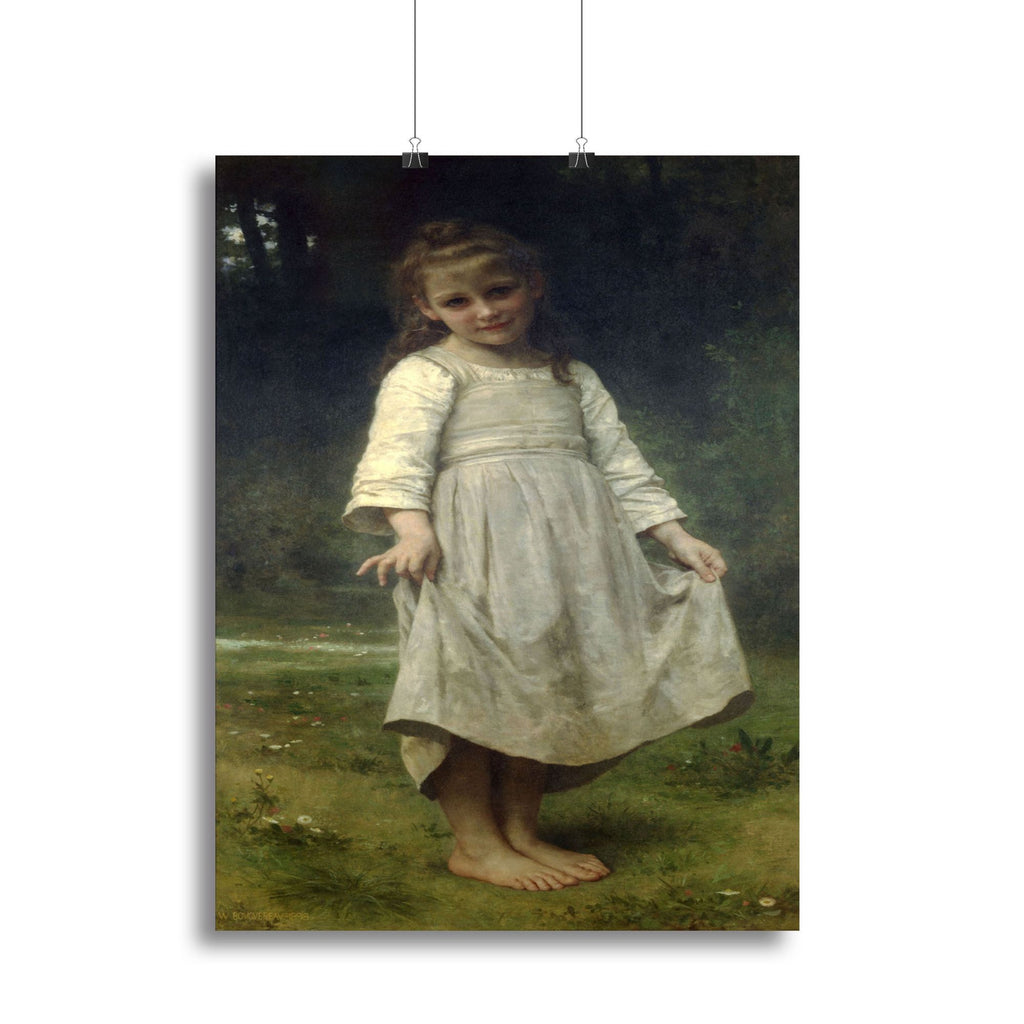 The Curtsey by Bouguereau Wall Art