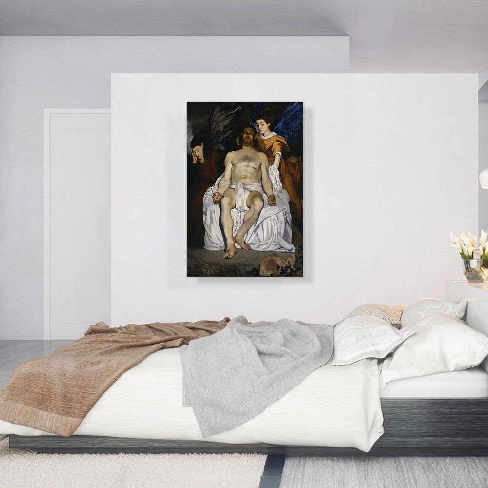 The Dead Christ with Angels 1864