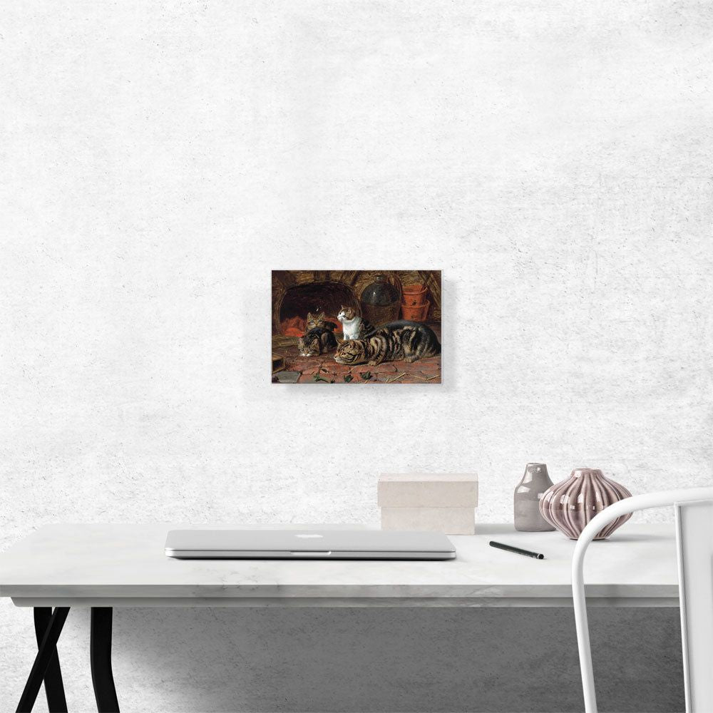 The First Lesson Canvas Wall Art