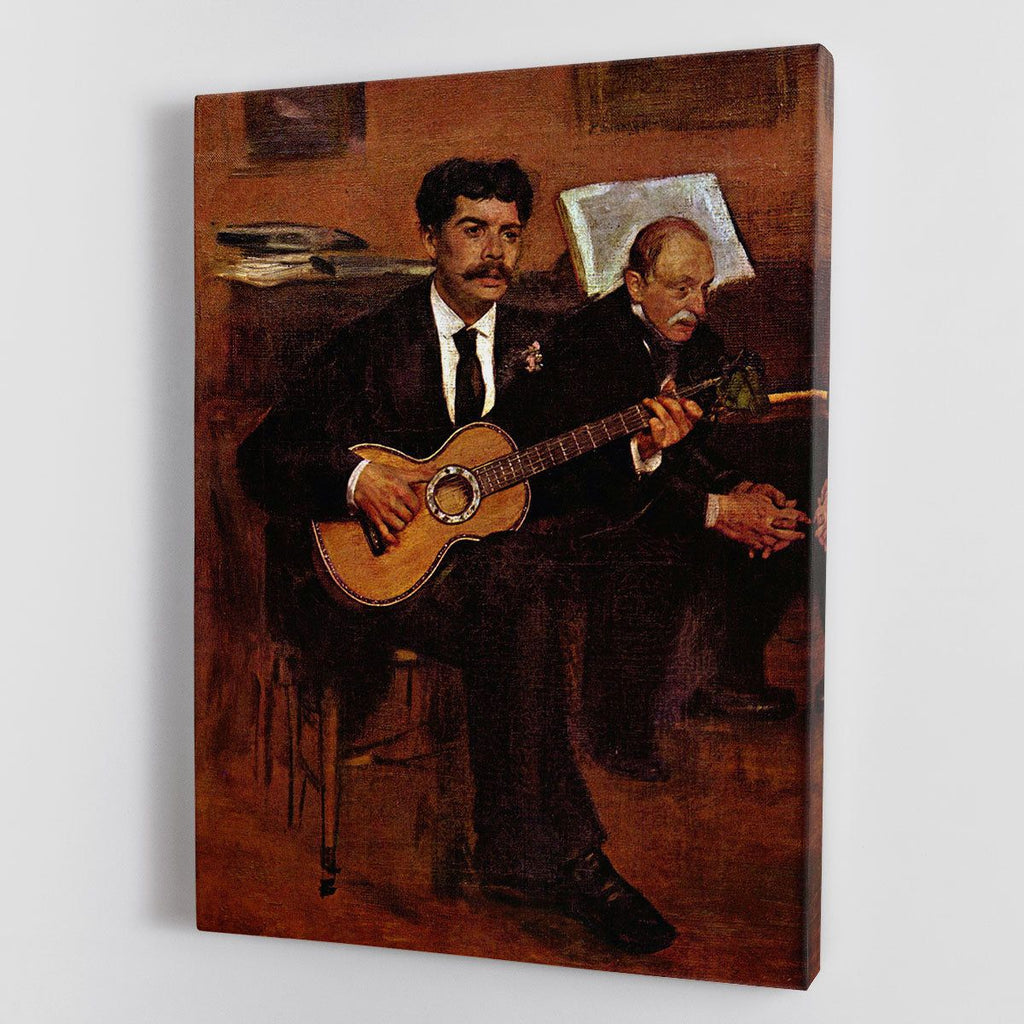 Degas The Guitarist Pagans and Monsieur Degas Wall Art