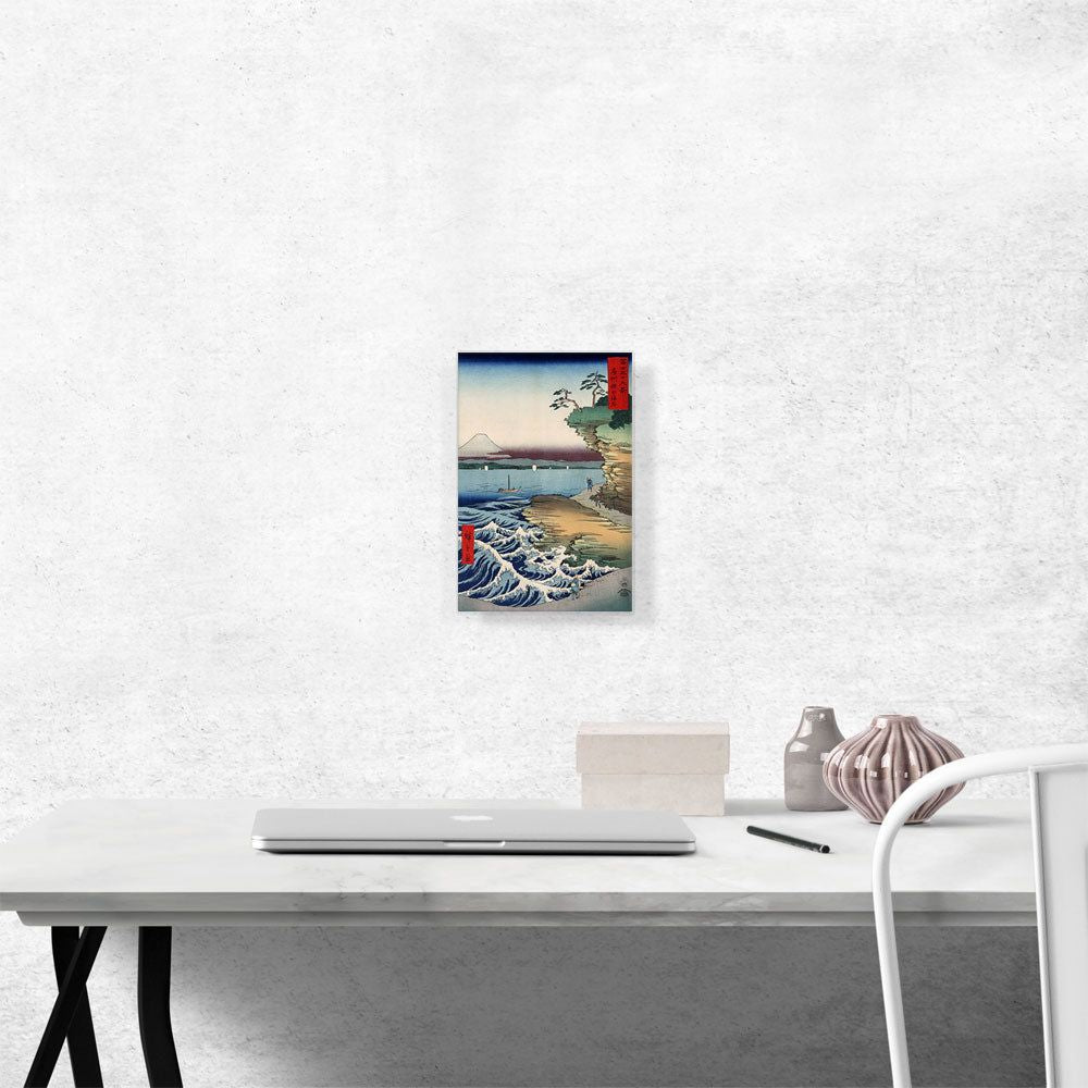 The Hota Coast in Awa Province 1858 Wall Art