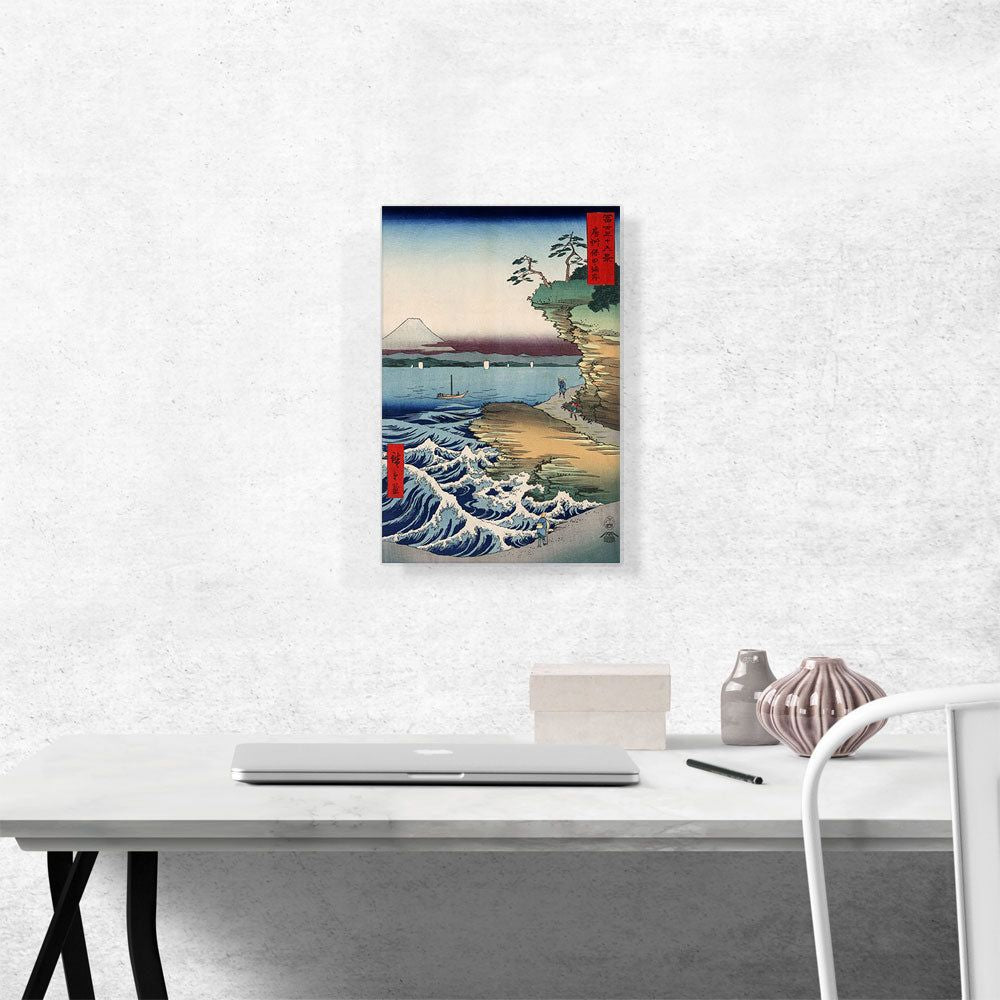 The Hota Coast in Awa Province 1858 Wall Art