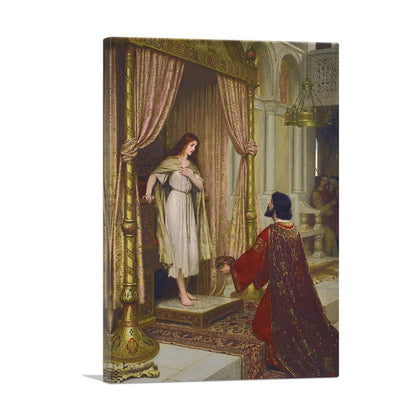 The King And The Beggar-Maid 1898 – Premium Canvas Wall Art
