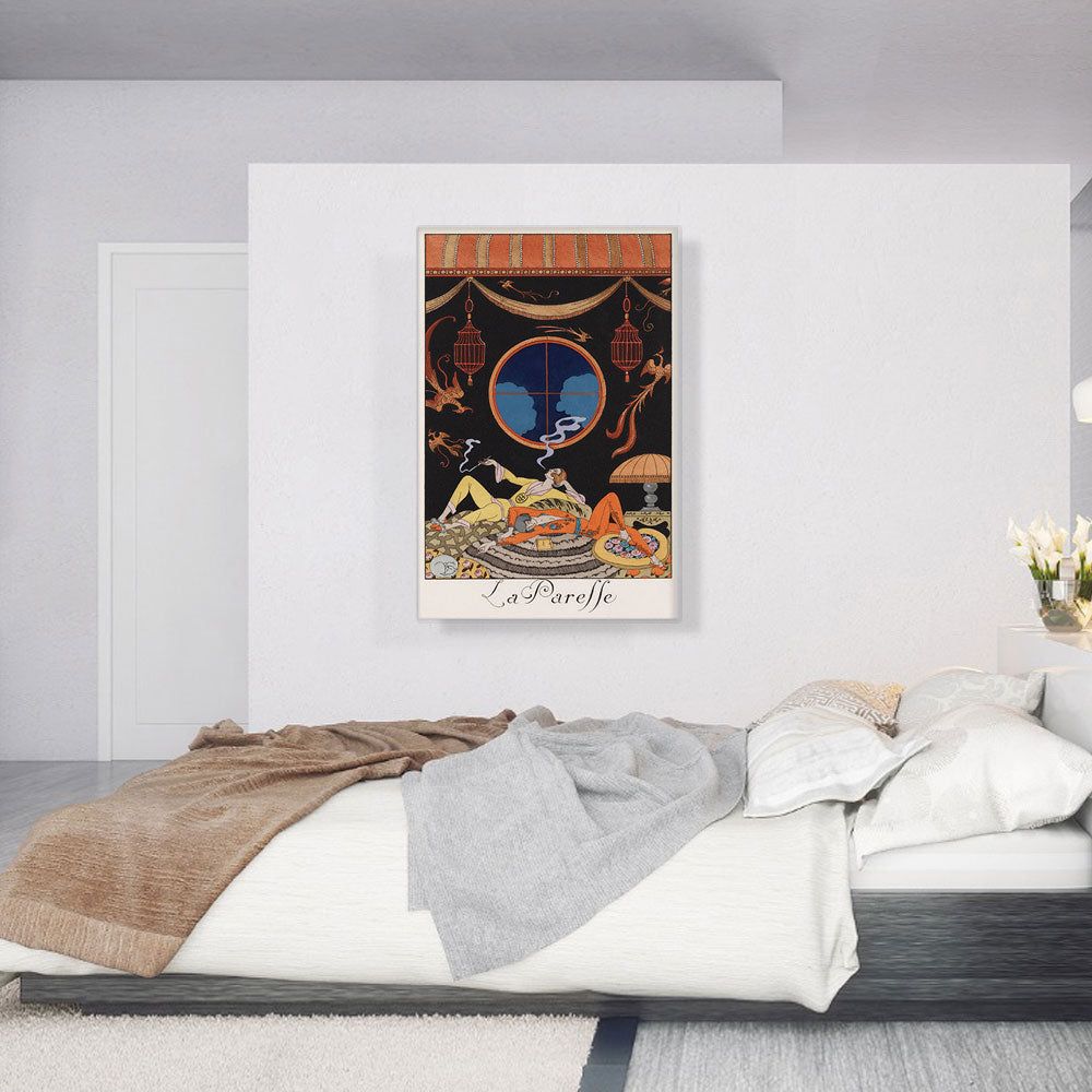 The Laziness La Paresse Canvas Wall Art