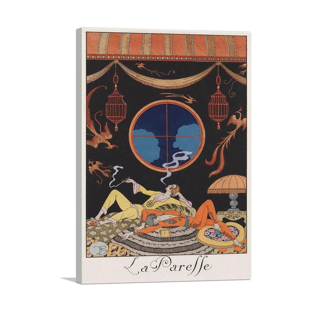 The Laziness La Paresse Canvas Wall Art