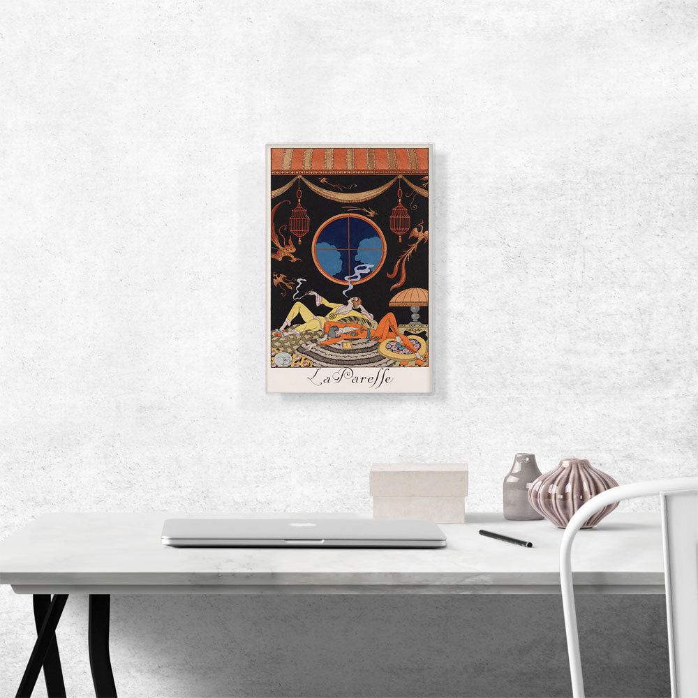 The Laziness La Paresse Canvas Wall Art