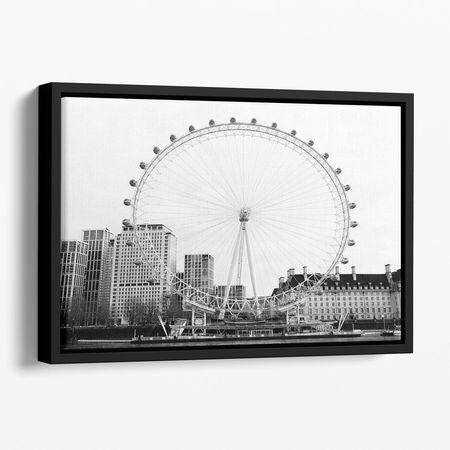 The London Eye Floating Framed Canvas
