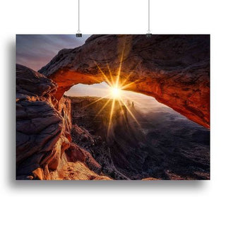 The Mesa Arch Canvas Print or Poster