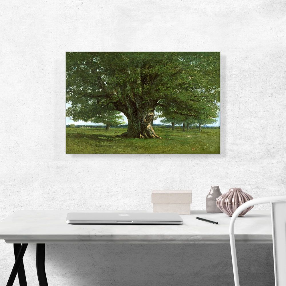The Oak of Flagey Called Vercingetorix Wall Art