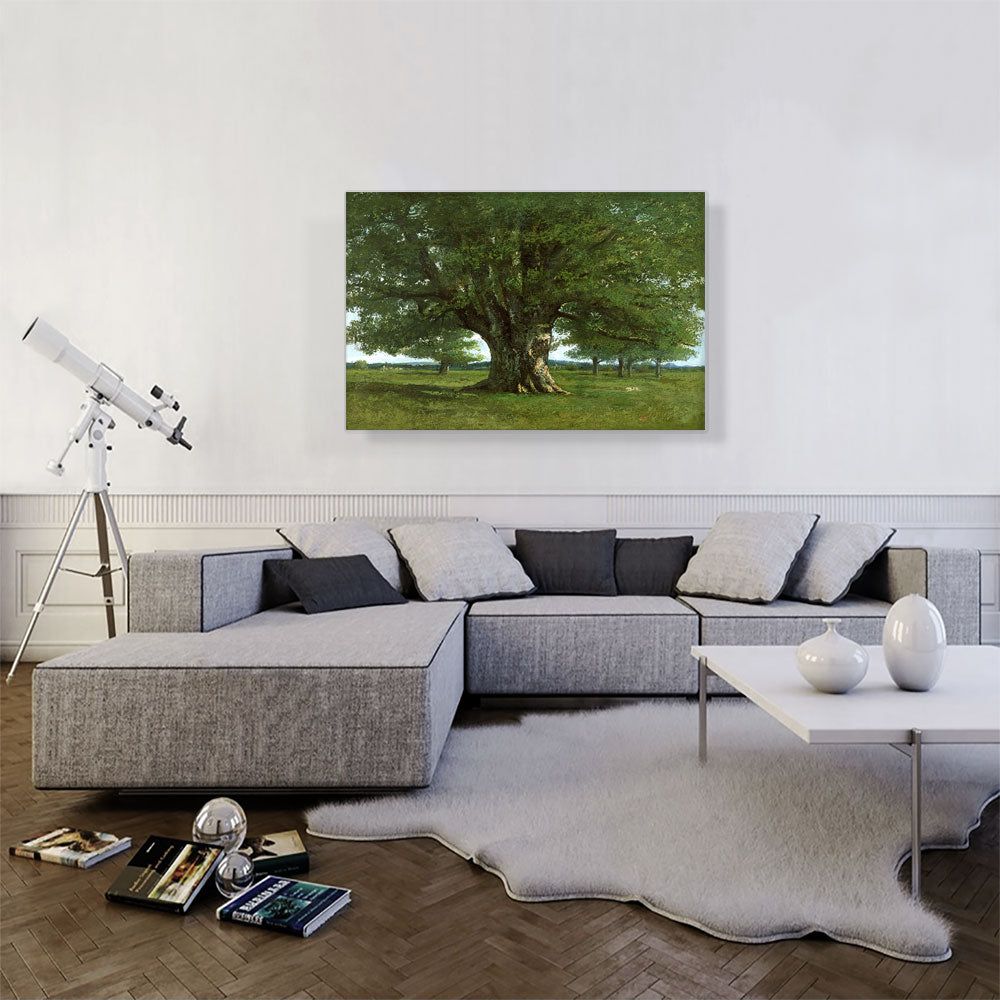 The Oak of Flagey Called Vercingetorix Wall Art