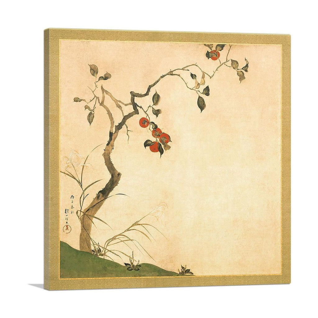 The Persimmon Tree Nature-Inspired Wall Art