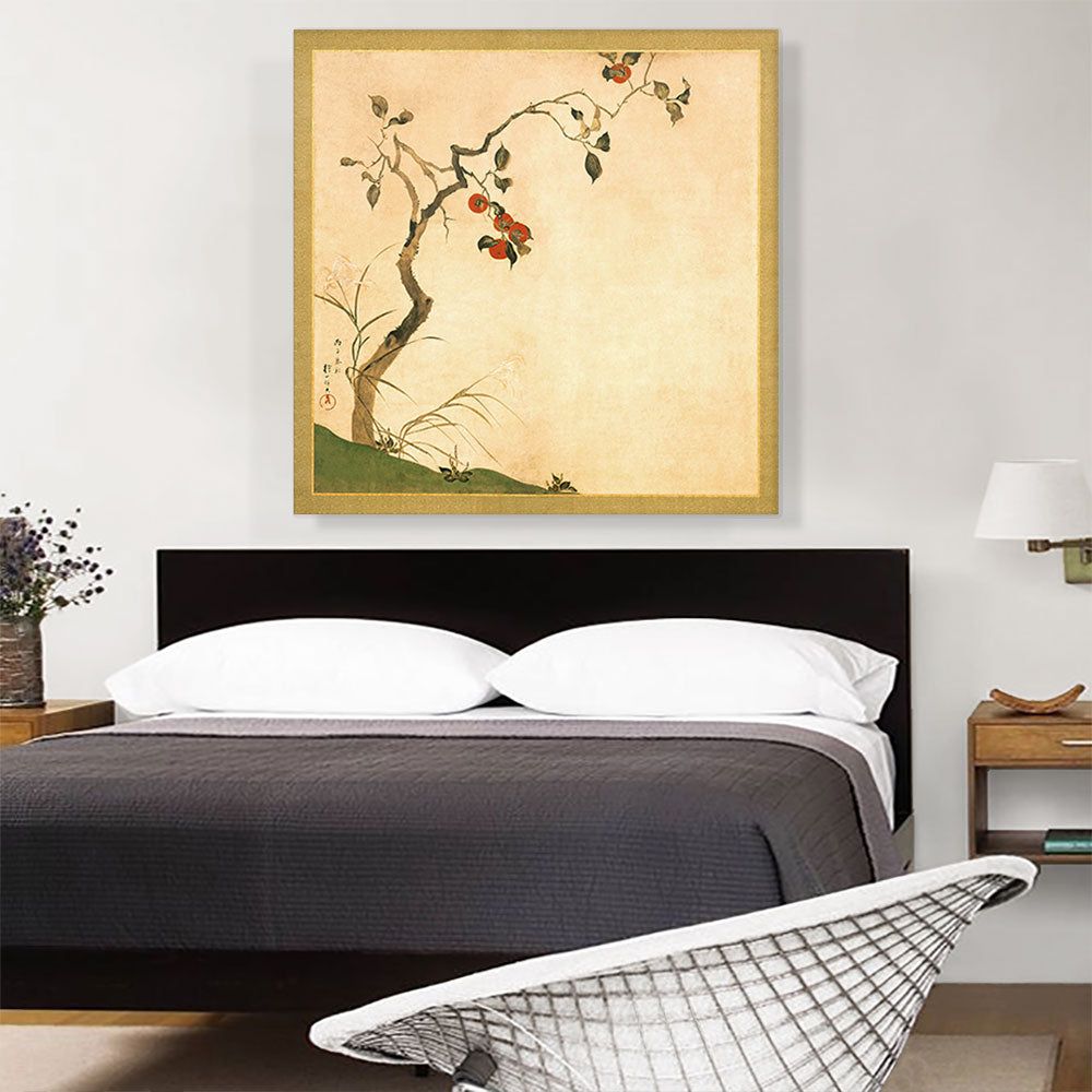 The Persimmon Tree Nature-Inspired Wall Art