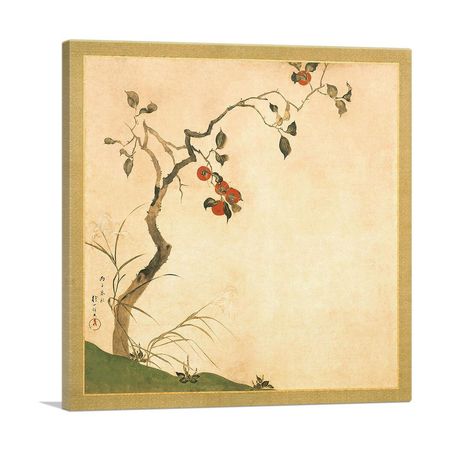 The Persimmon Tree Nature-Inspired Wall Art