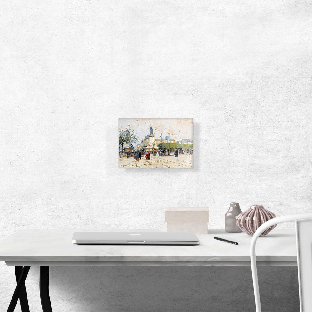 The Place of the Republic Canvas Wall Art