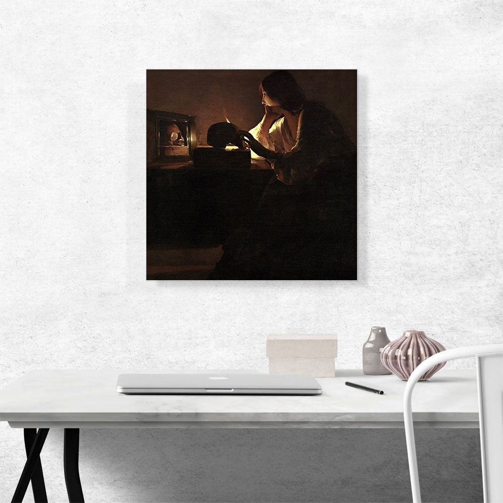 The Repentant Magdalen 1635 Canvas Print – Classic Wall Art