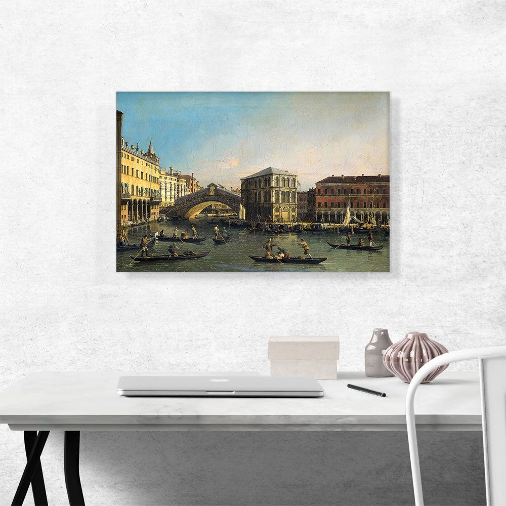 The Rialto Bridge - Venice Wall Art