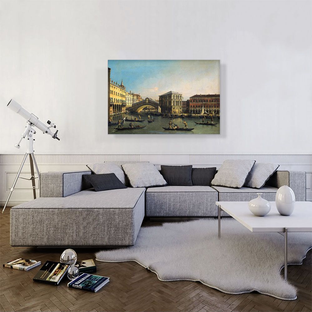 The Rialto Bridge - Venice Wall Art