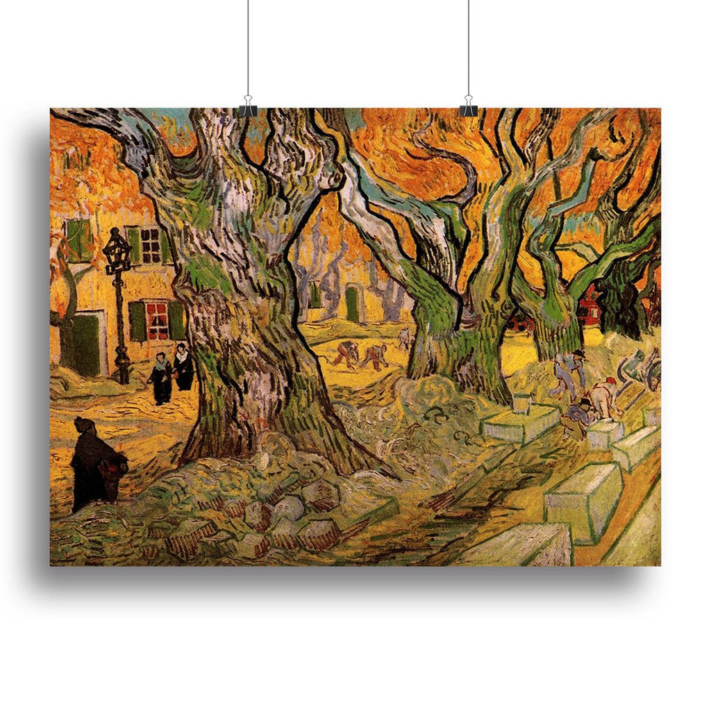 The Road Menders by Van Gogh Wall Art