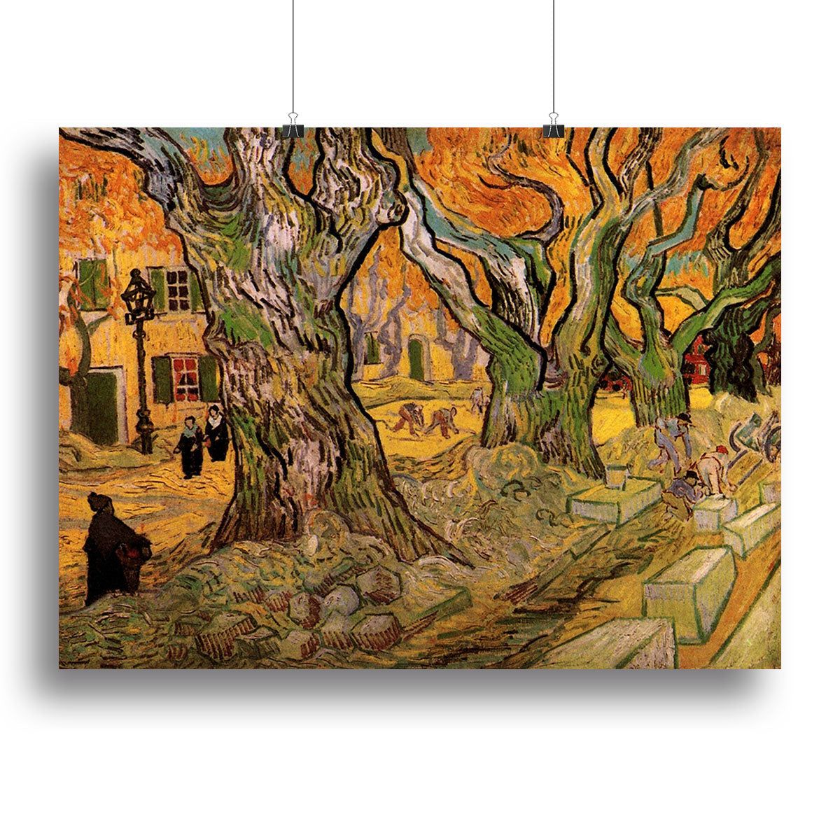 The Road Menders by Van Gogh Wall Art