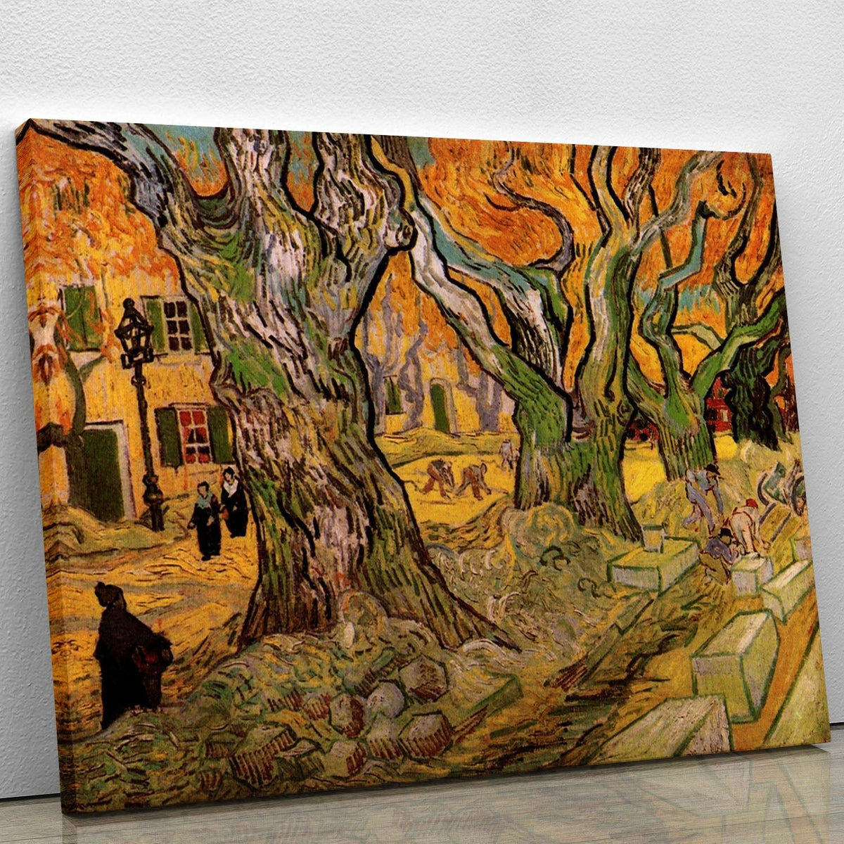 The Road Menders by Van Gogh Wall Art