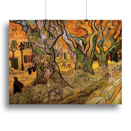 The Road Menders by Van Gogh Wall Art