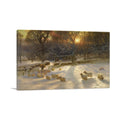 The Shortening Winter's Day Is Near a Close Wall Art