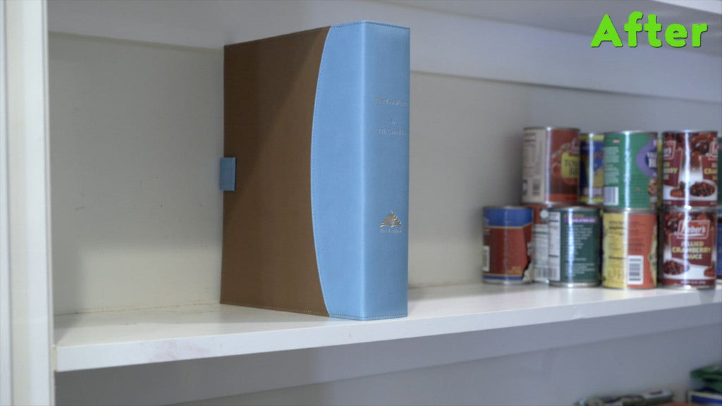 The TeaBook: Book-Style Tea Bag Organizer Holds 144+
