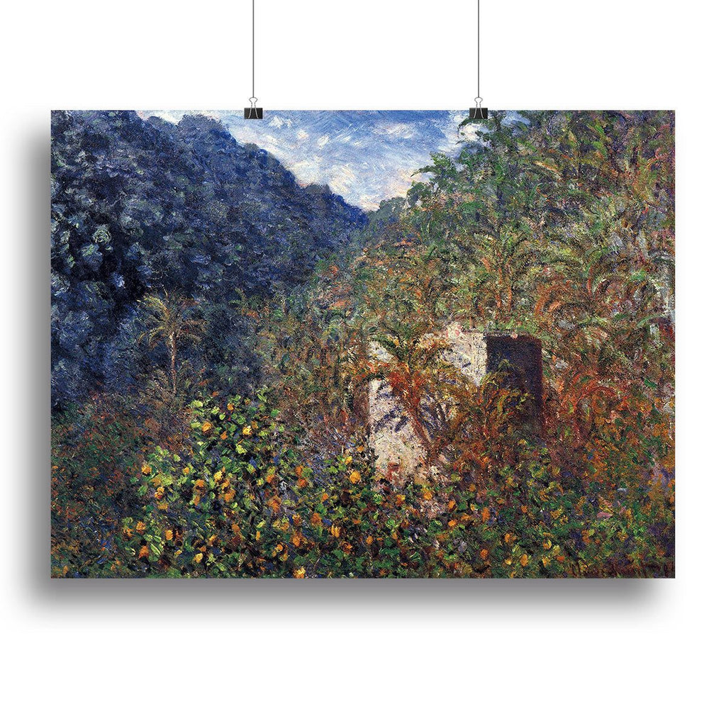 Monet's The Valley Sasso Bordighera Wall Art