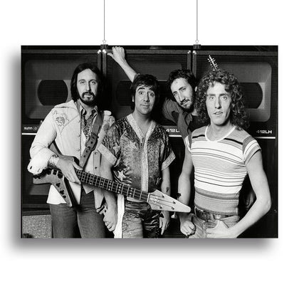 The Who 1977 Premium Canvas Print – Vibrant Wall Art