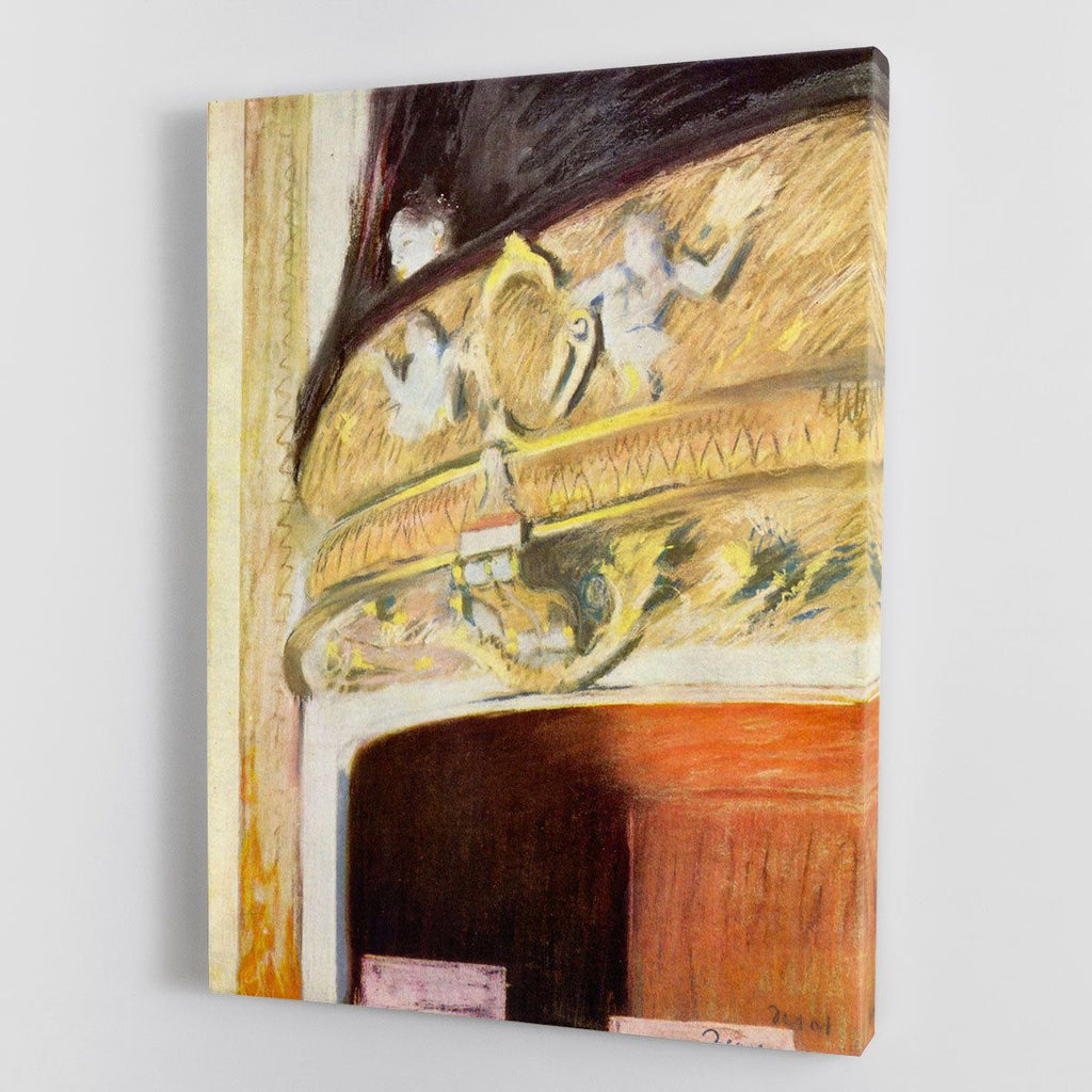 Degas Theater Loge Canvas Print or Poster